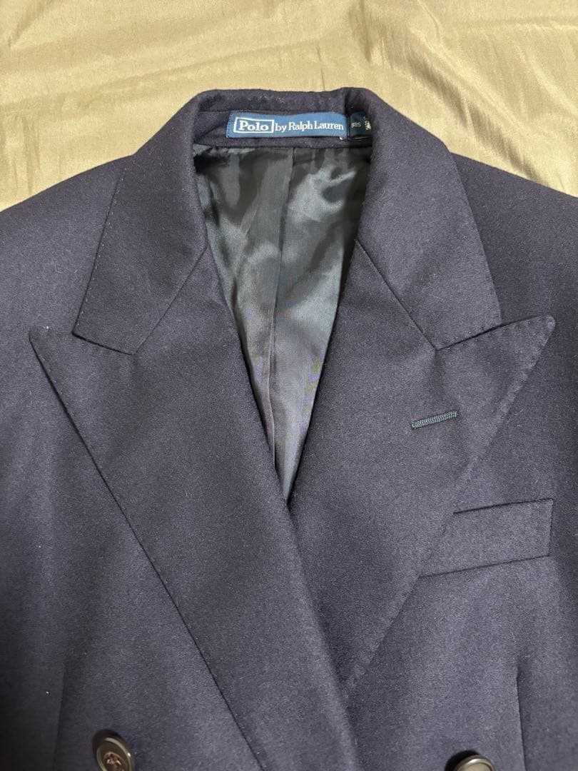 Ralph Lauren ネイビー ダブルブレストジャケット 38S