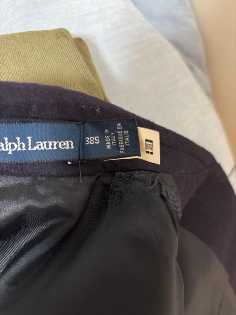 Ralph Lauren ネイビー ダブルブレストジャケット 38S