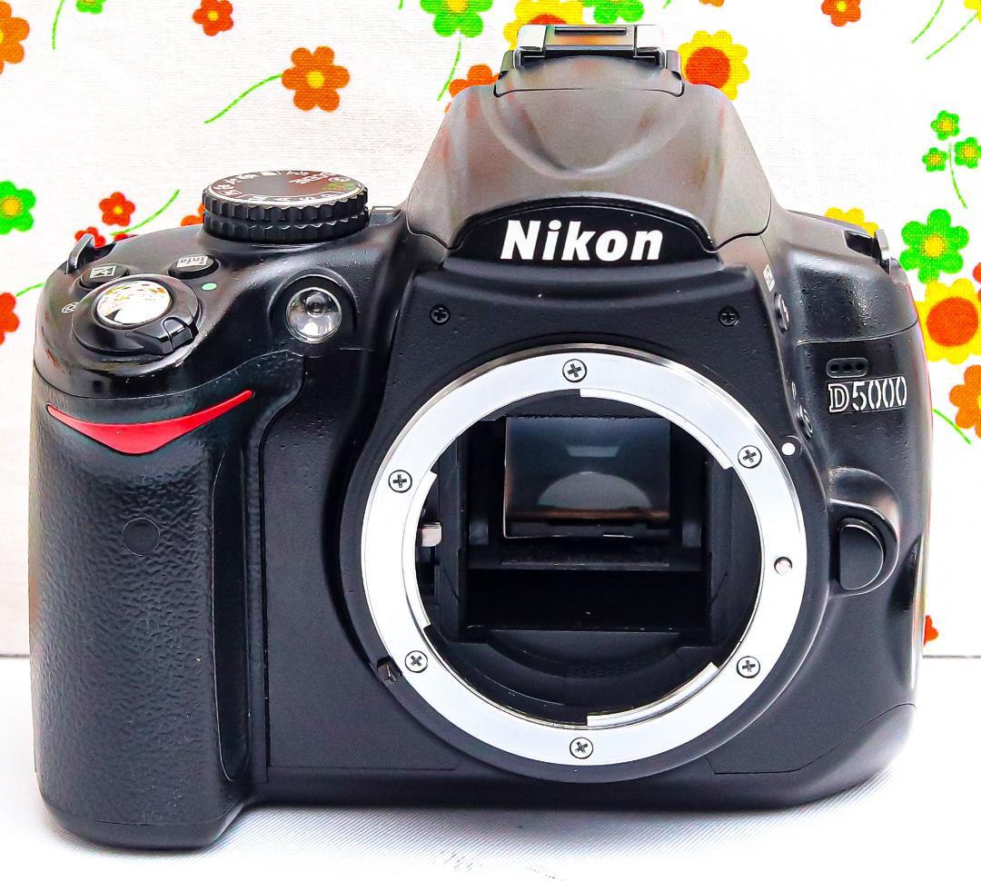 美品 Nikon D5000☆高画質☆動画撮影☆スマホに送れる☆デジタル一眼レフ