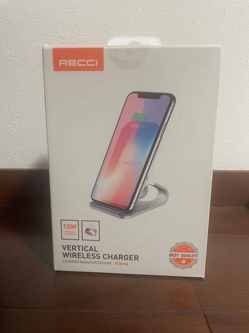 VERTICAL WIRELESS CHARGER(置き型充電器) RECCI
