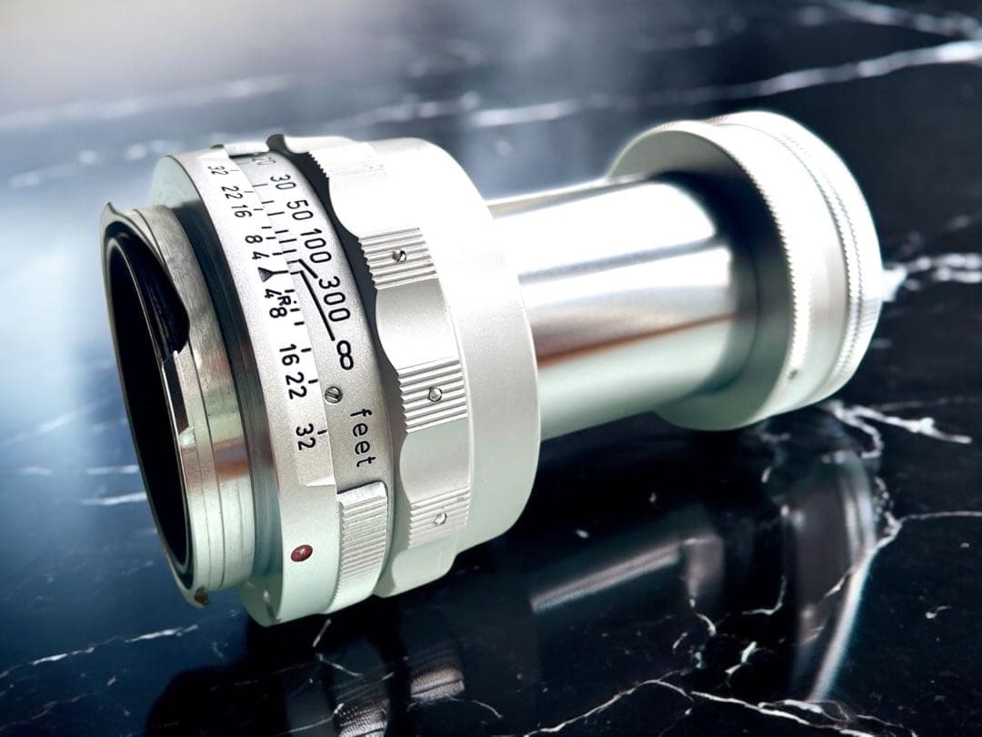 【OH済】Leica Elmar M90mm F4 沈胴　極上美品