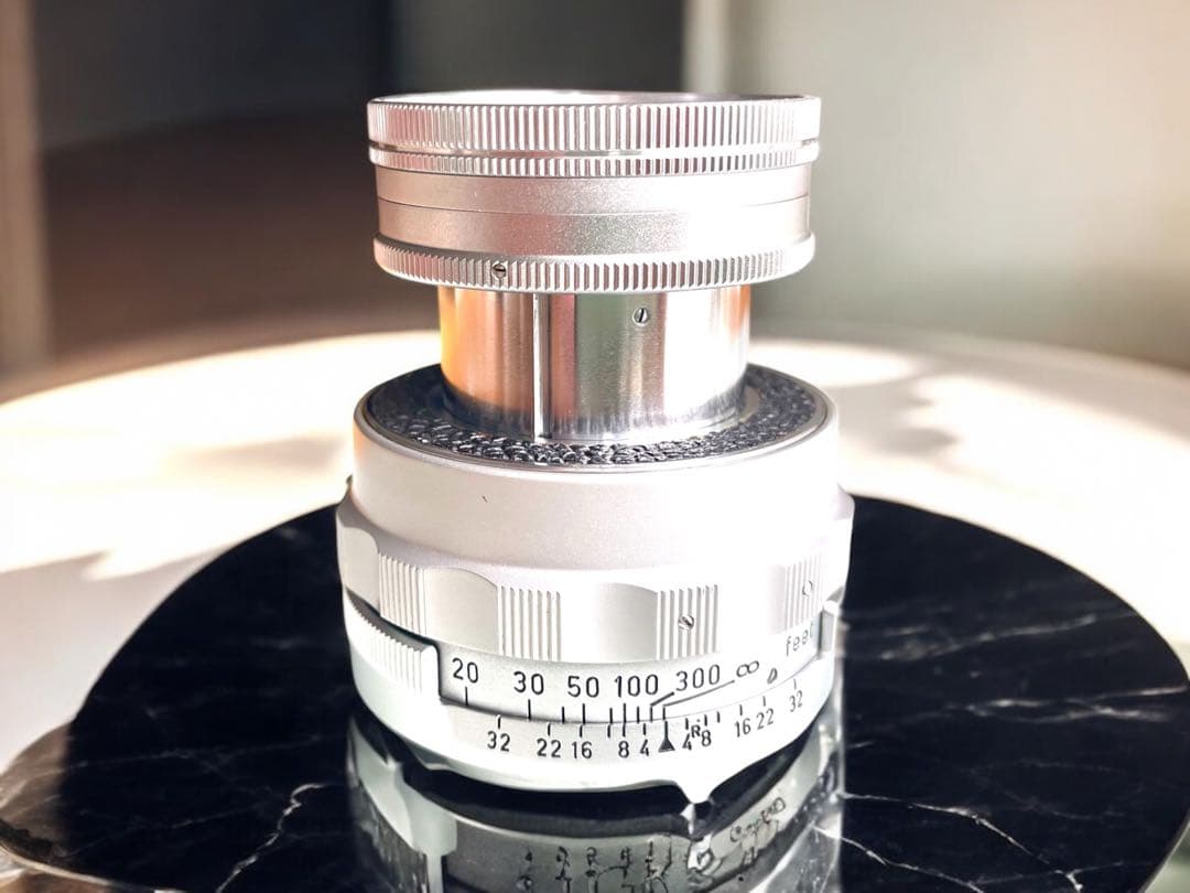 【OH済】Leica Elmar M90mm F4 沈胴　極上美品