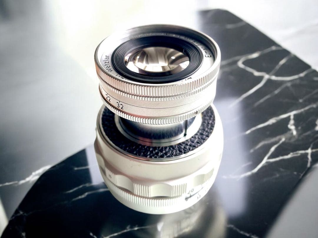 【OH済】Leica Elmar M90mm F4 沈胴　極上美品