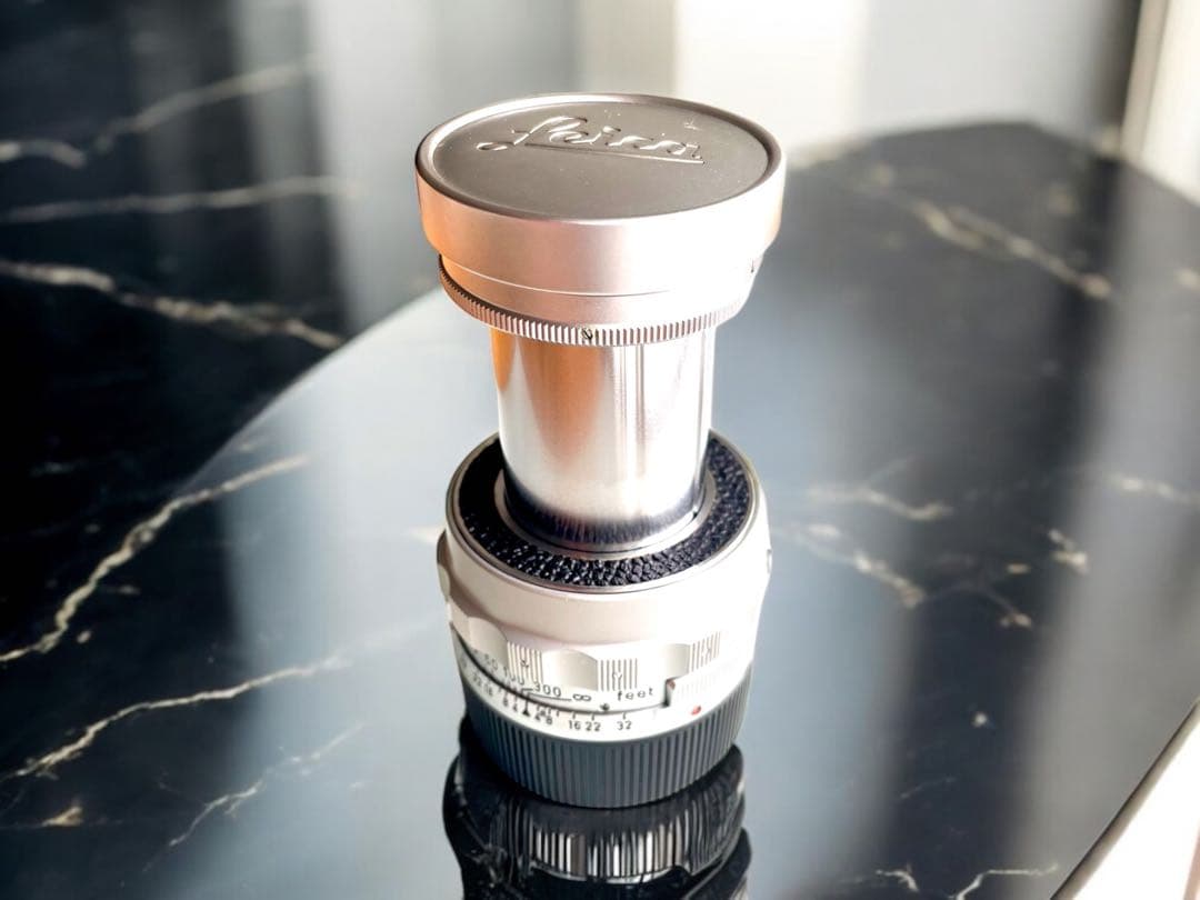 【OH済】Leica Elmar M90mm F4 沈胴　極上美品