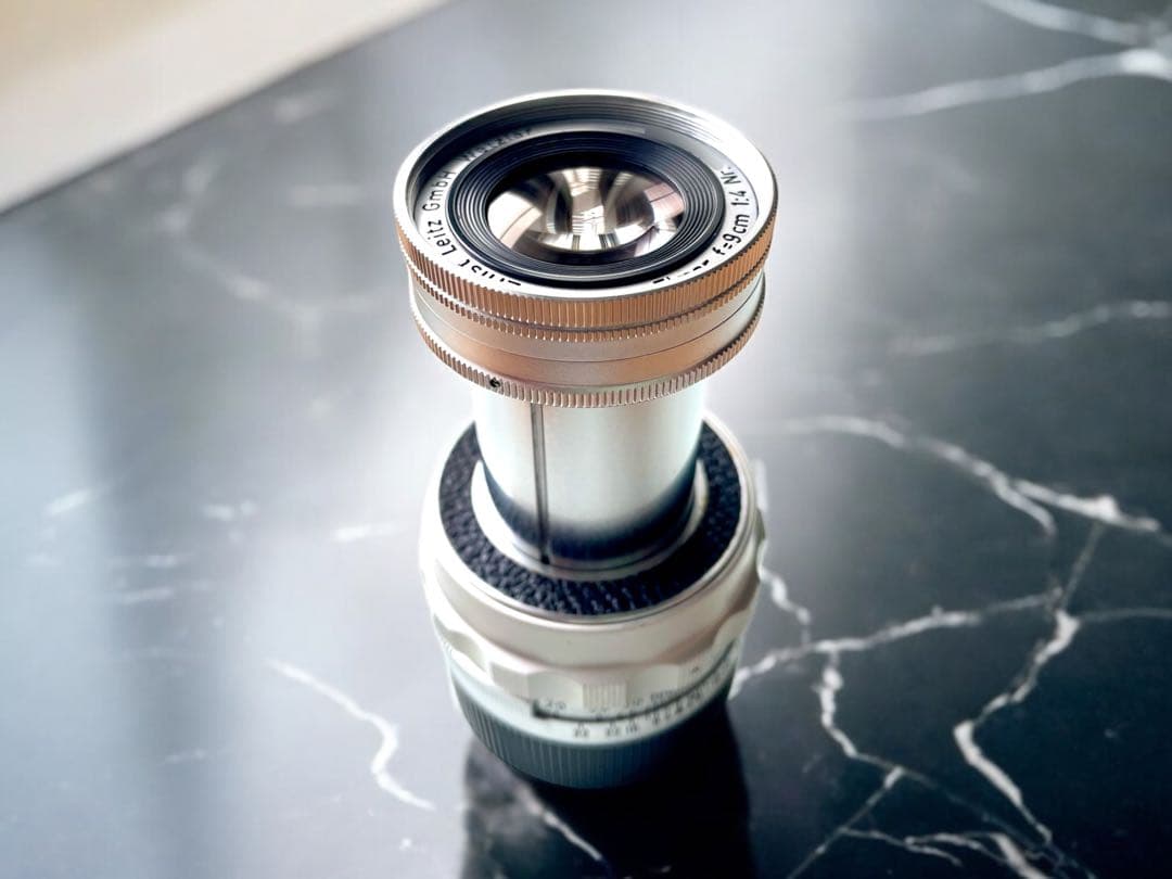 【OH済】Leica Elmar M90mm F4 沈胴　極上美品