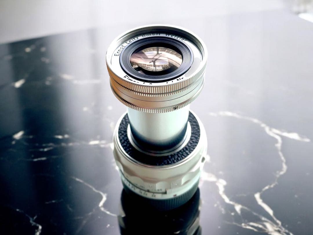 【OH済】Leica Elmar M90mm F4 沈胴　極上美品