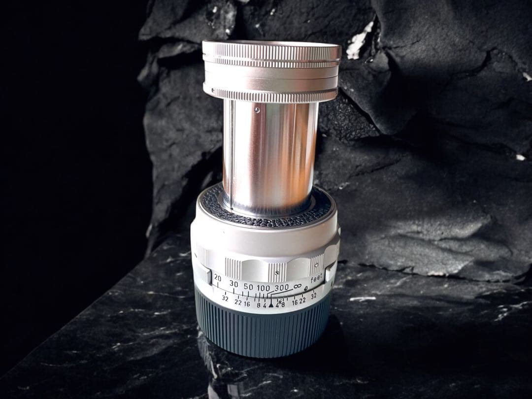 【OH済】Leica Elmar M90mm F4 沈胴　極上美品