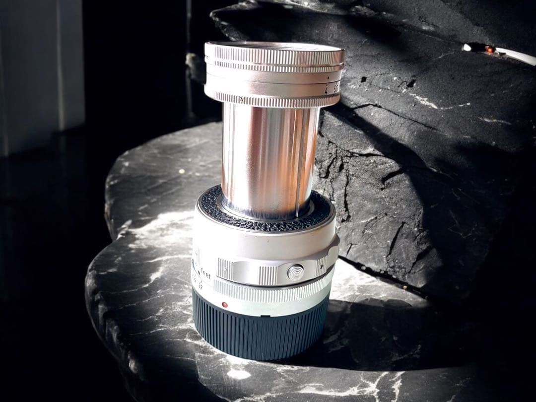 【OH済】Leica Elmar M90mm F4 沈胴　極上美品