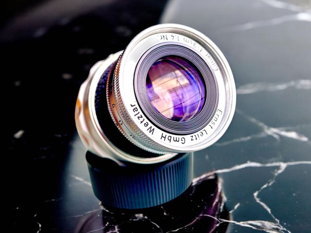 【OH済】Leica Elmar M90mm F4 沈胴　極上美品