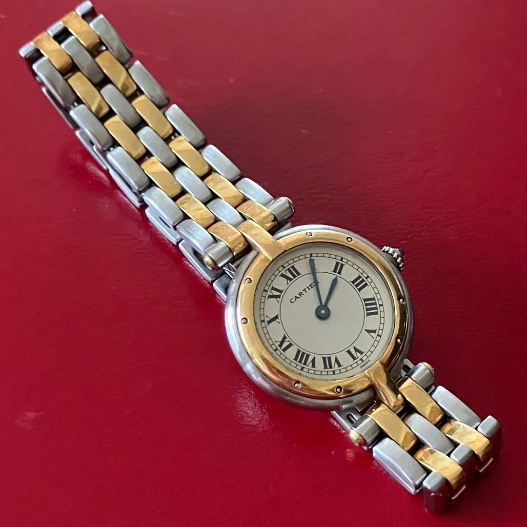 カルティエ CARTIER パンテール ヴァンドーム 2ロウ 2連 腕時計