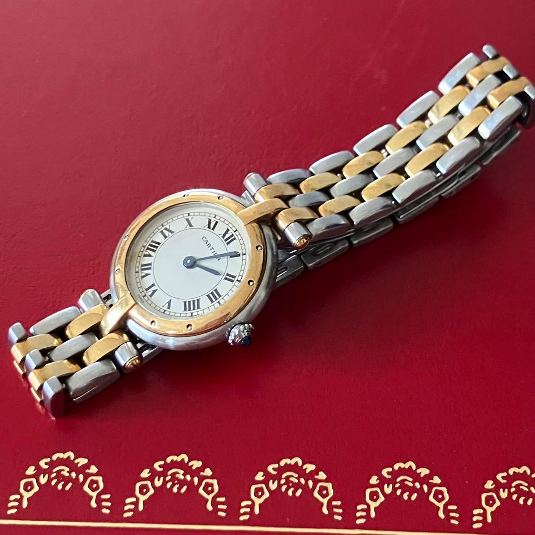 カルティエ CARTIER パンテール ヴァンドーム 2ロウ 2連 腕時計