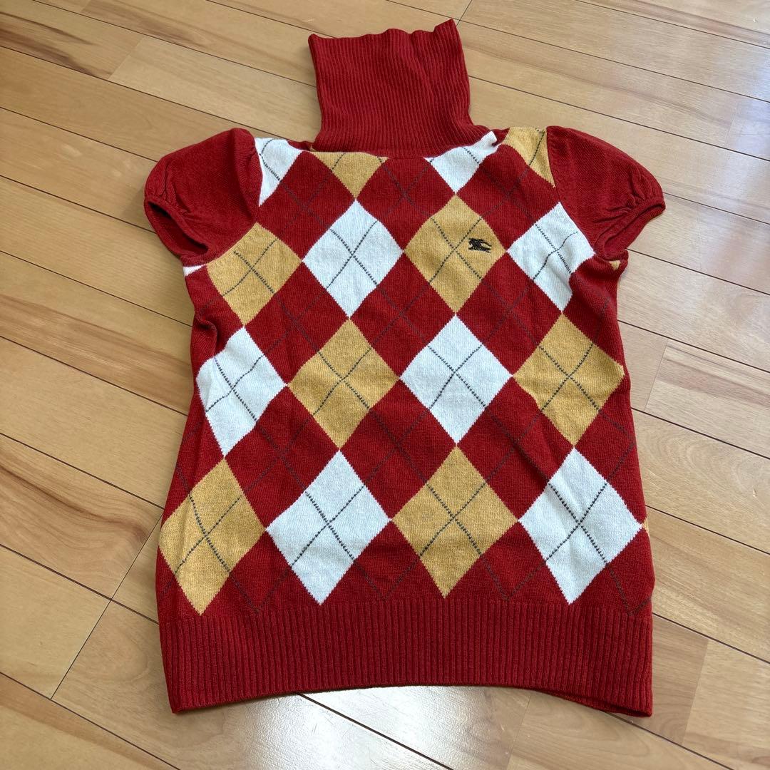 youyouBURBERRY 半袖ニットワンピース 半袖ニット2枚