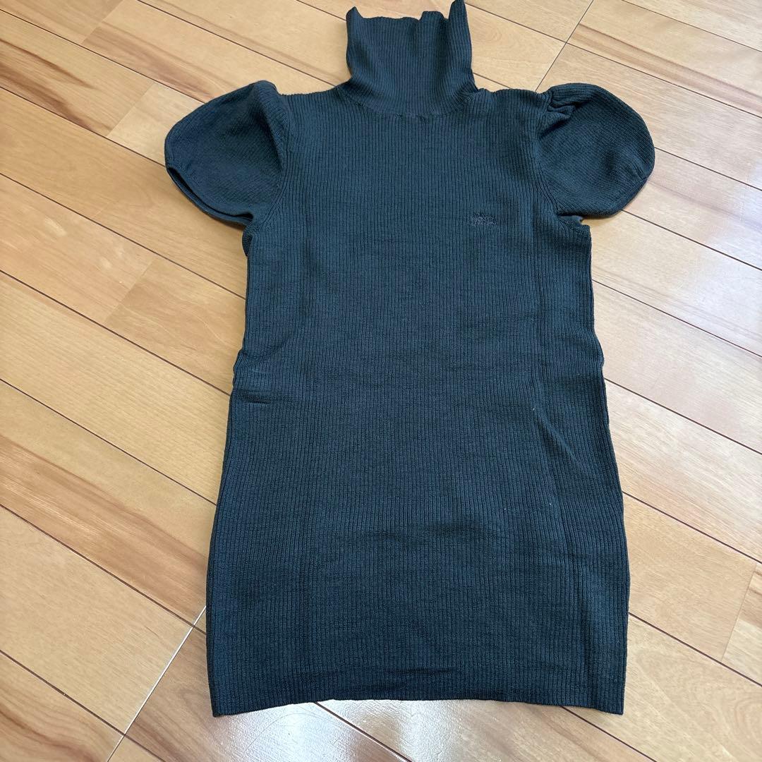 youyouBURBERRY 半袖ニットワンピース 半袖ニット2枚