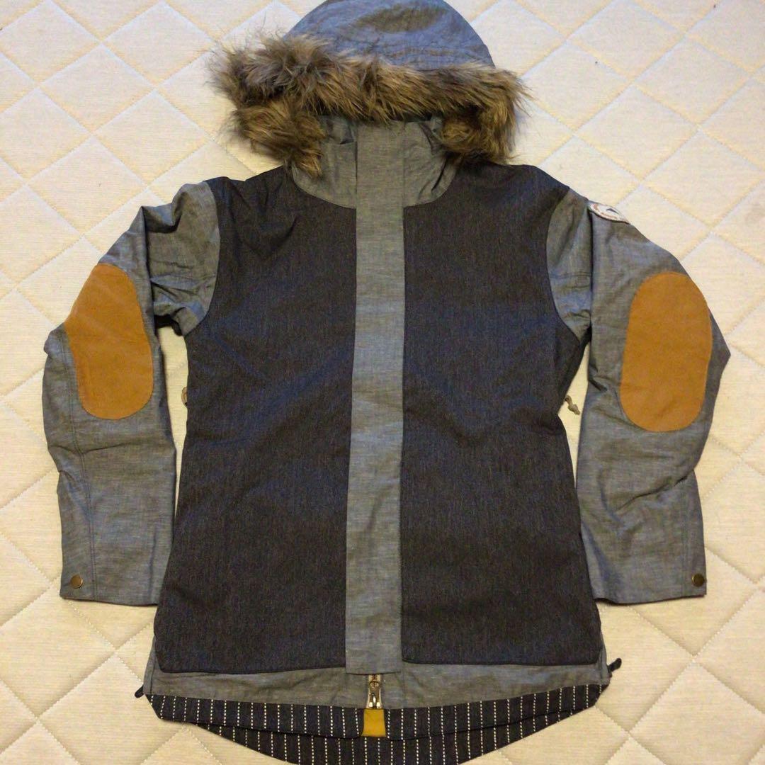 【美品】バートン/Burton スキー/スノーボードウェア 上下 レディースXS