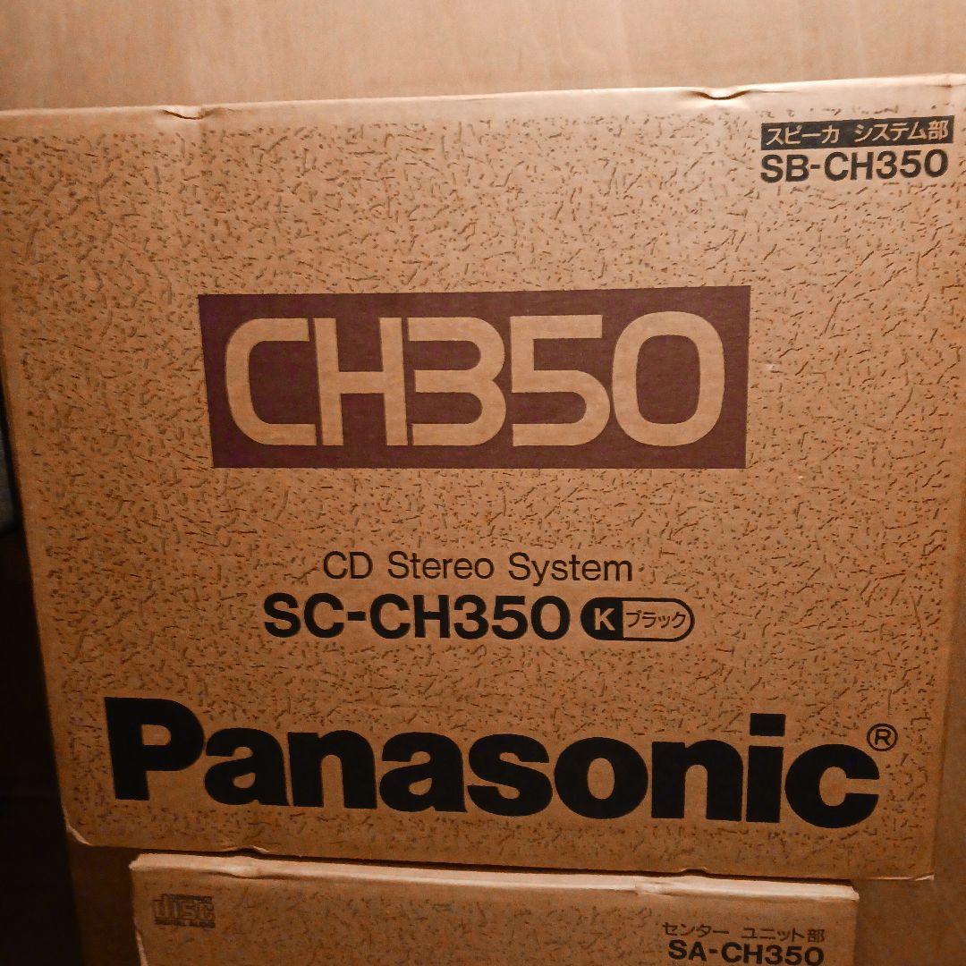 Panasonic CDステレオシステム SC-CH350K ブラック