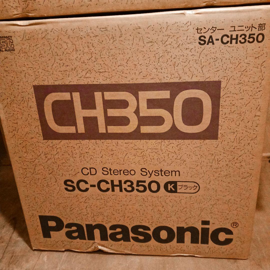 Panasonic CDステレオシステム SC-CH350K ブラック
