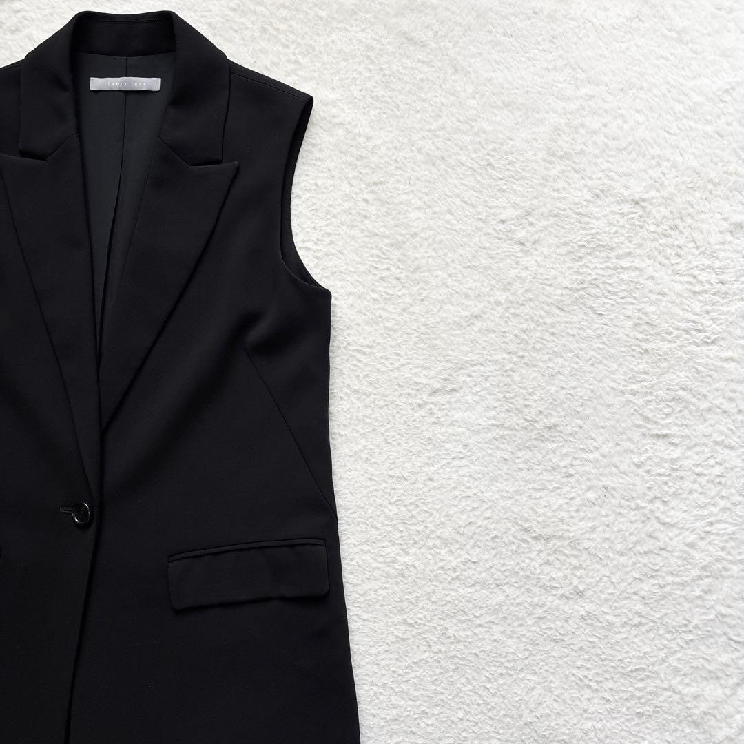 ✨美品✨theory luxe セオリーリュクス ロングジレ 黒 38