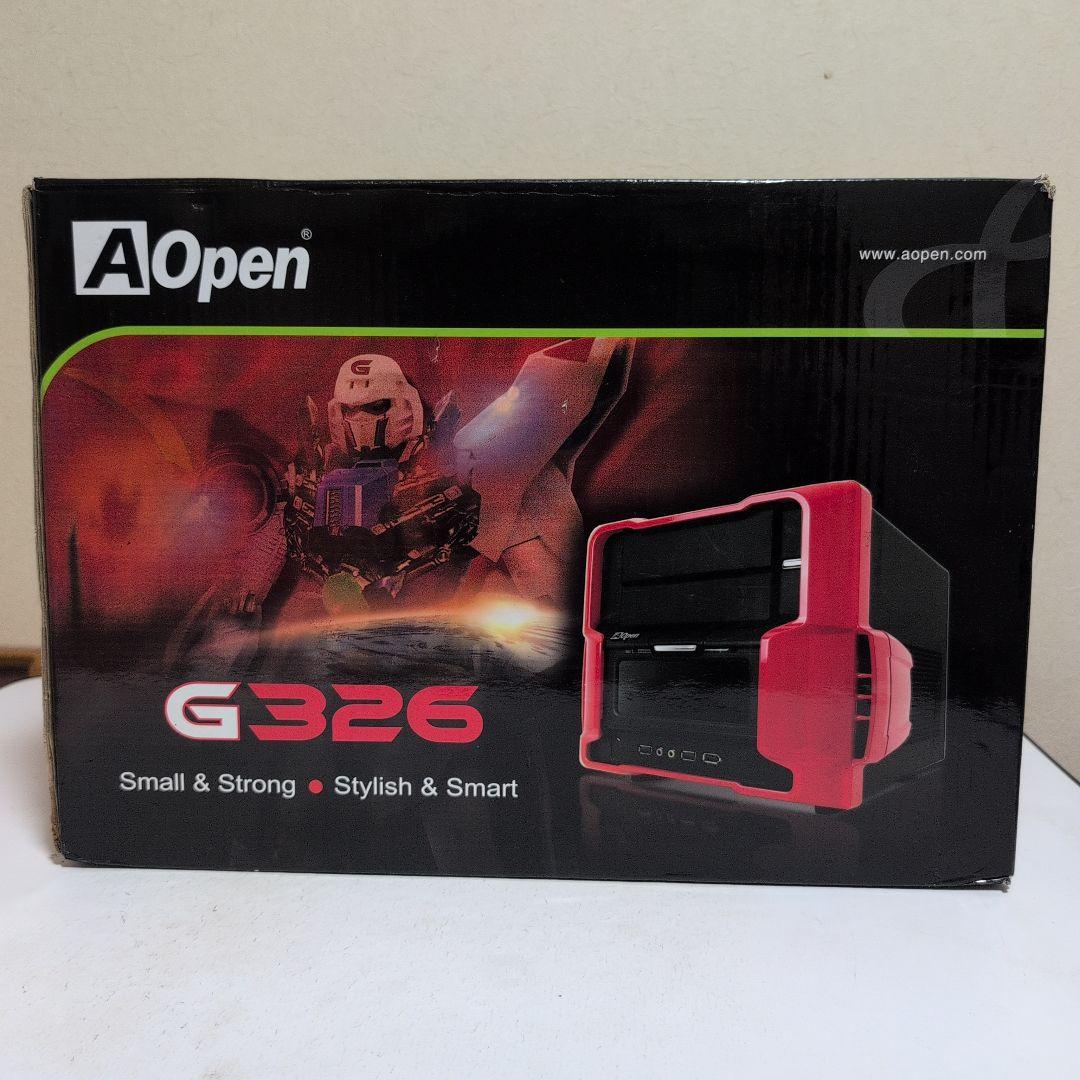 PCケース　ガンダム仕様　AOpen G326　microATX 中古