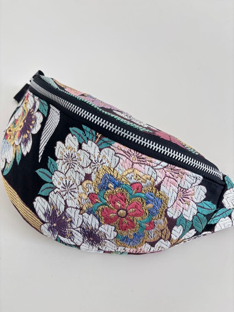 帯リメイク スリングバッグ｜ボディバッグ・クロスボディ｜一点物