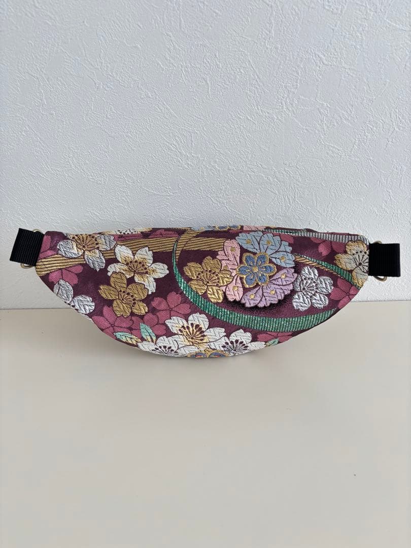 帯リメイク スリングバッグ｜ボディバッグ・クロスボディ｜一点物