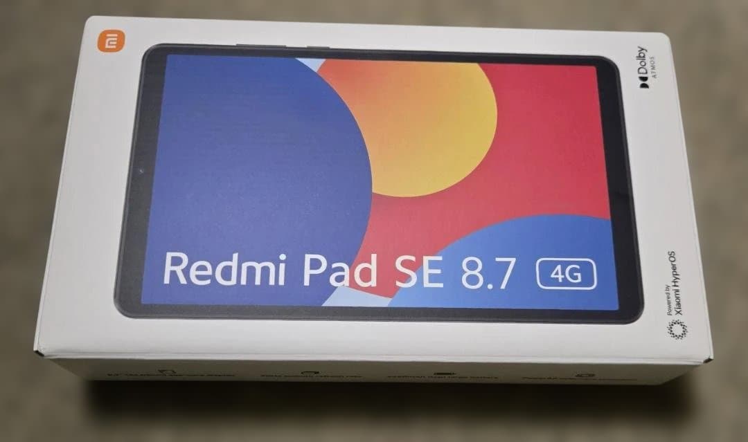 【未使用に近い】Redmi Pad SE 8.7 4G セルラーモデルケース付き