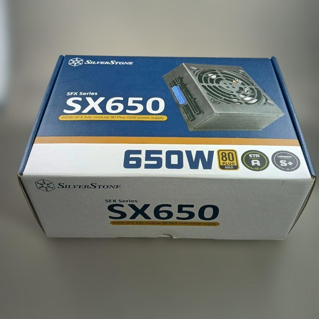 【中古美品】SilverStone SX650 SFX電源 650W