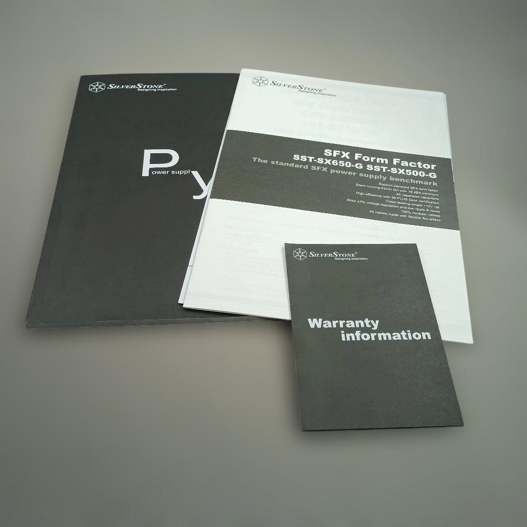 【中古美品】SilverStone SX650 SFX電源 650W