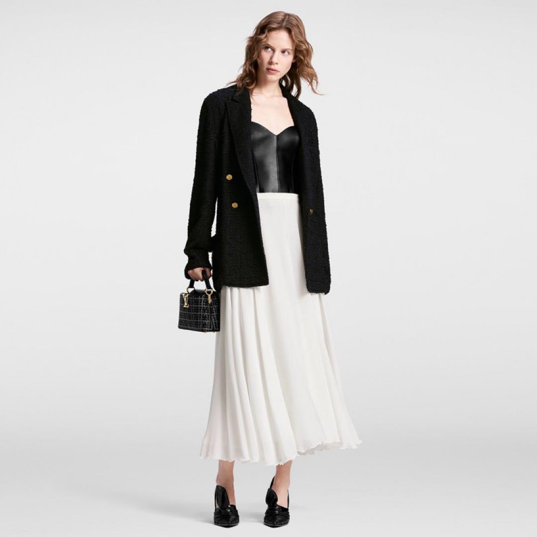 2025春夏新作　ルイヴィトン　ツイードジャケット