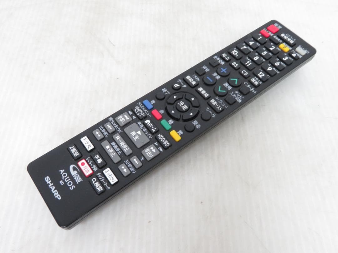 シャープ HDD/BDレコーダー ブルーレイ 500GB 2番組同時録画