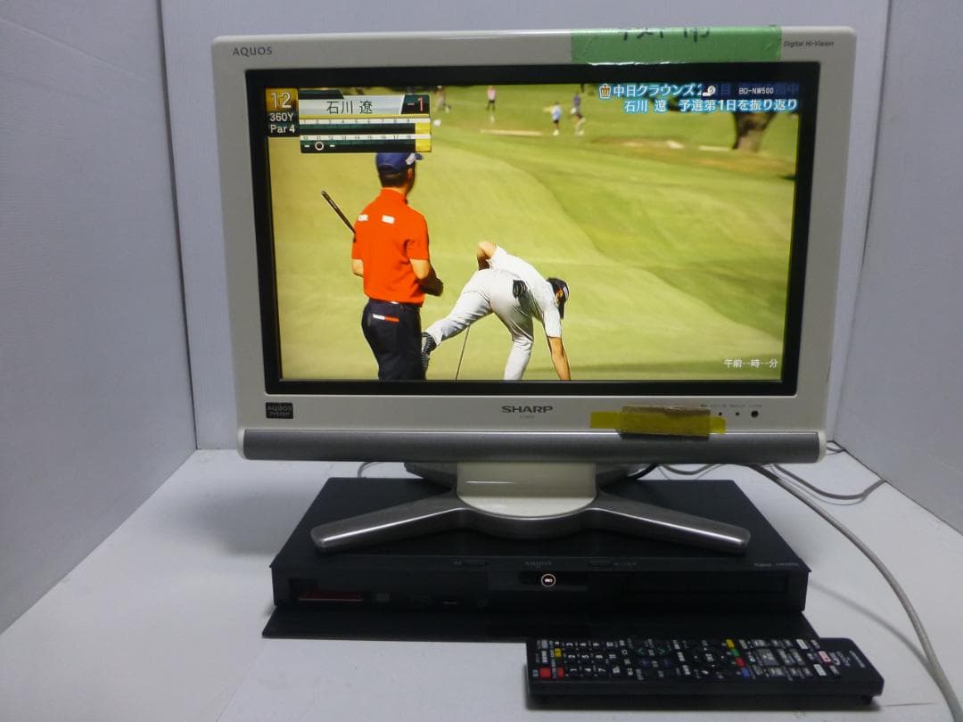 シャープ HDD/BDレコーダー ブルーレイ 500GB 2番組同時録画