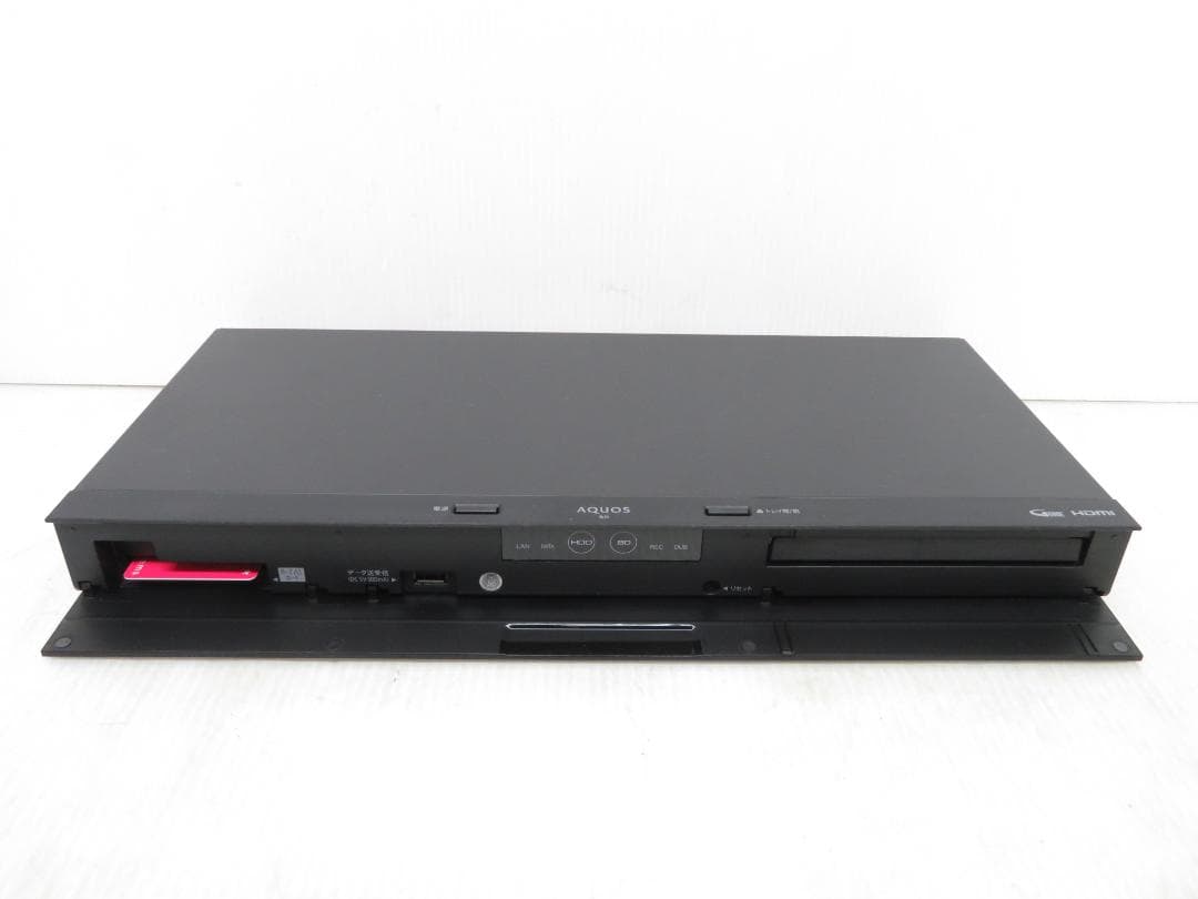 シャープ HDD/BDレコーダー ブルーレイ 500GB 2番組同時録画