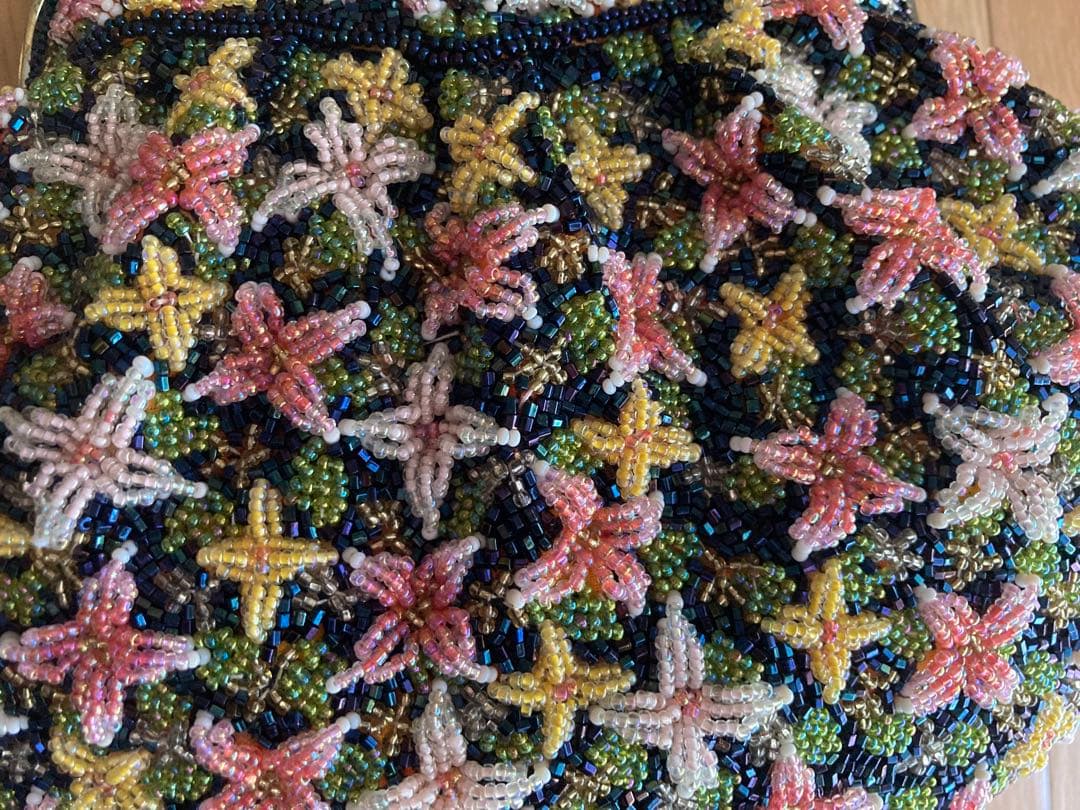 ビーズバッグ 和装 洋装 フォーマル 昭和レトロ