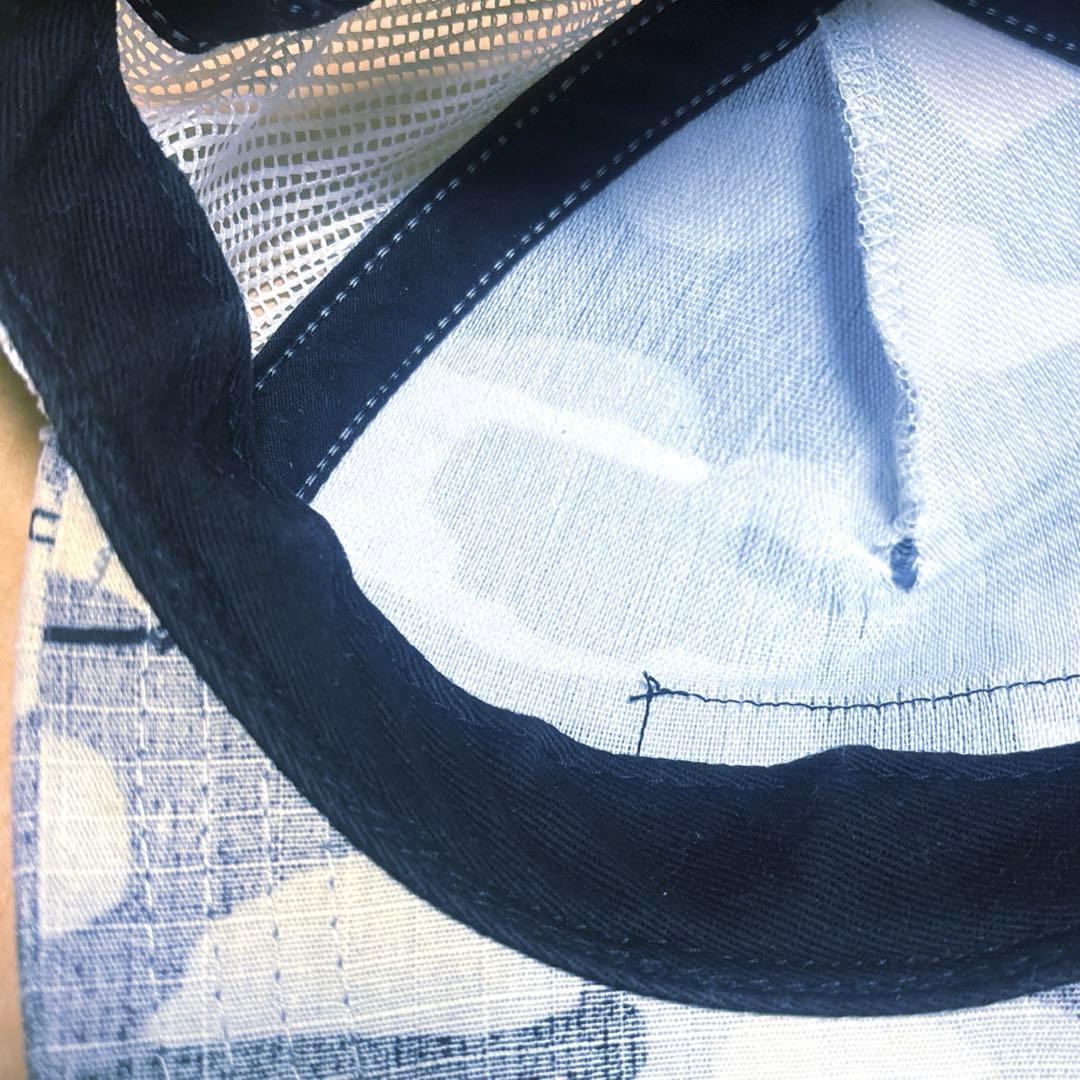 X-LARGE× RECON （W name ）迷彩　グレー　キャップ メッシュ