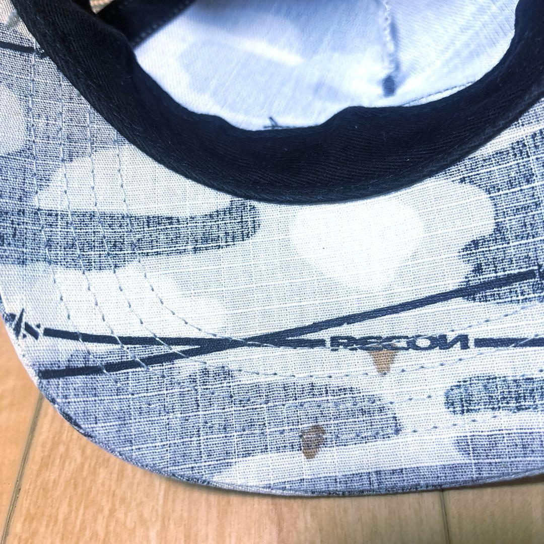 X-LARGE× RECON （W name ）迷彩　グレー　キャップ メッシュ