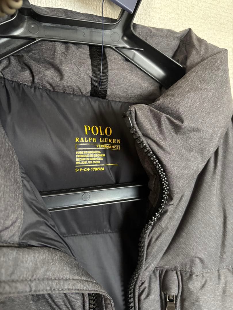 Polo Ralph Lauren グレー ダウンベスト S