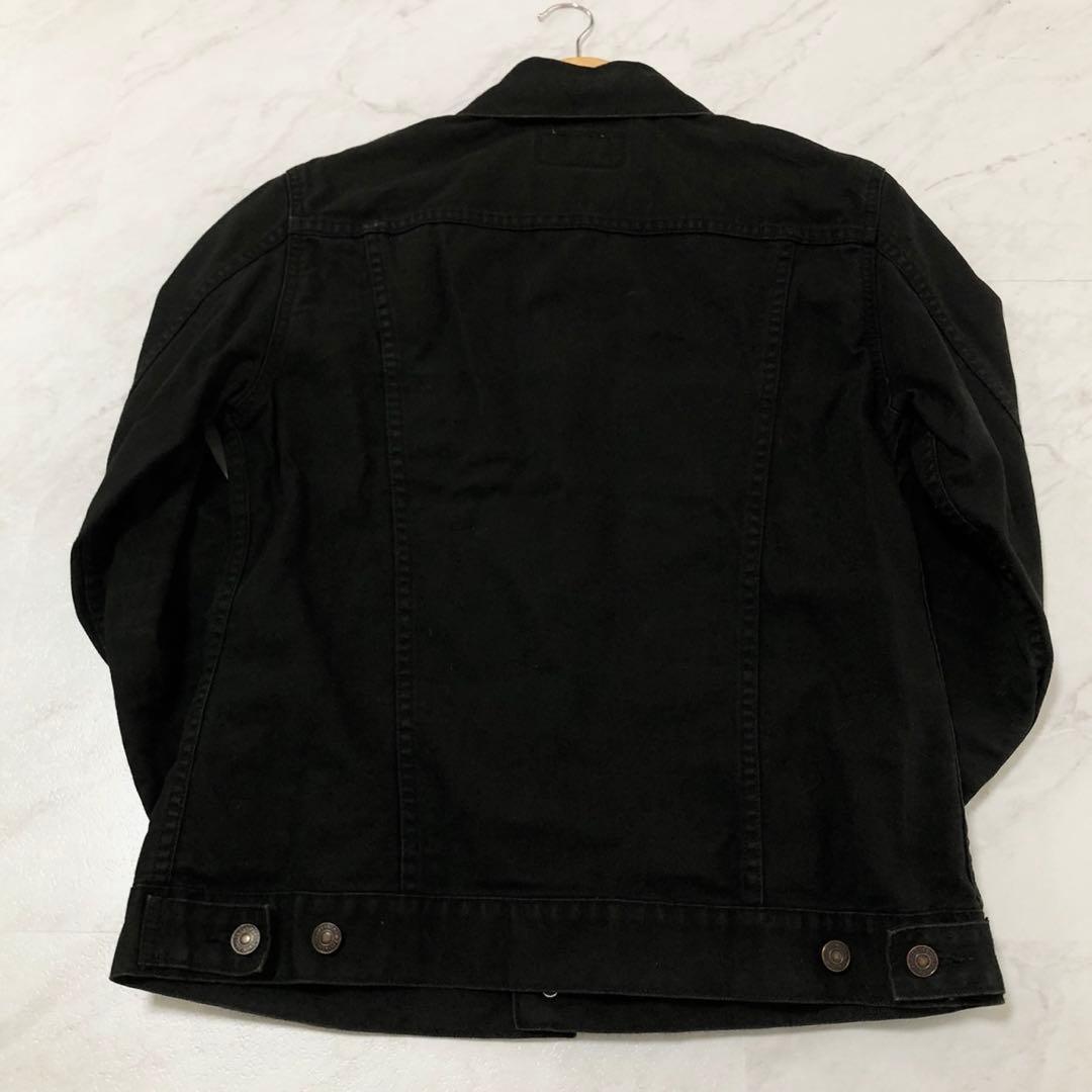 【美品】Levi's デニムジャケット 70599 ブラック 後染め 00s