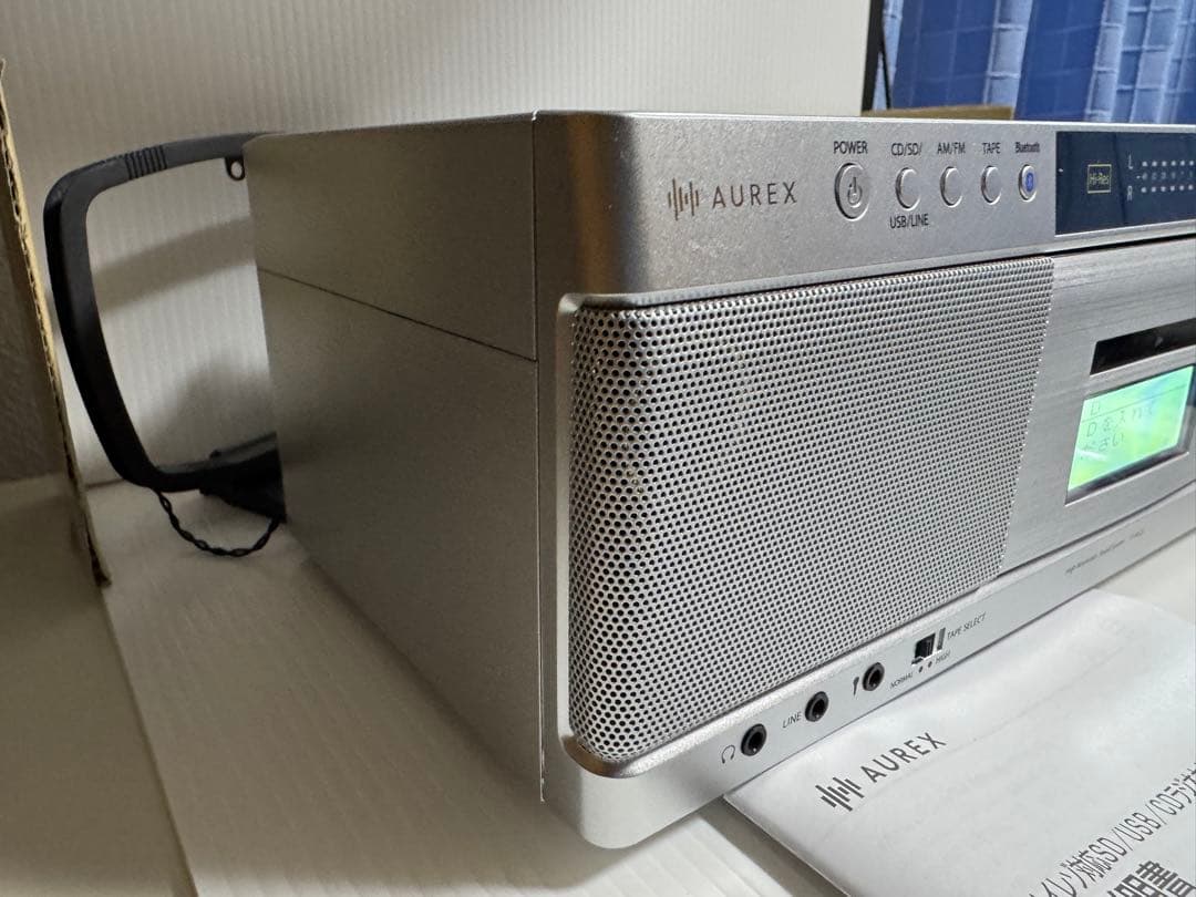 TOSHIBA TY-AK21 CDラジカセ シルバー