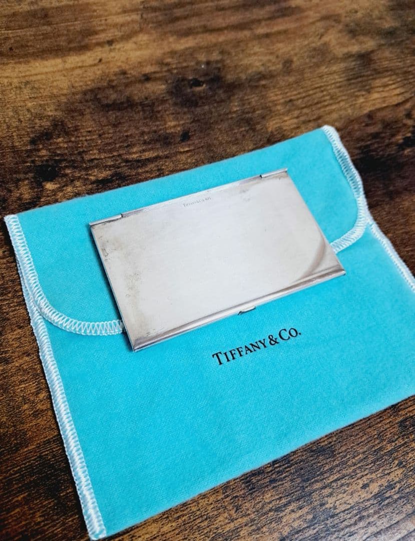 ティファニー 鏡面 名刺入れ ミラー カードケース