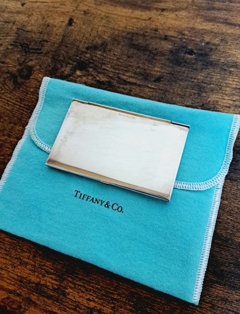 ティファニー 鏡面 名刺入れ ミラー カードケース