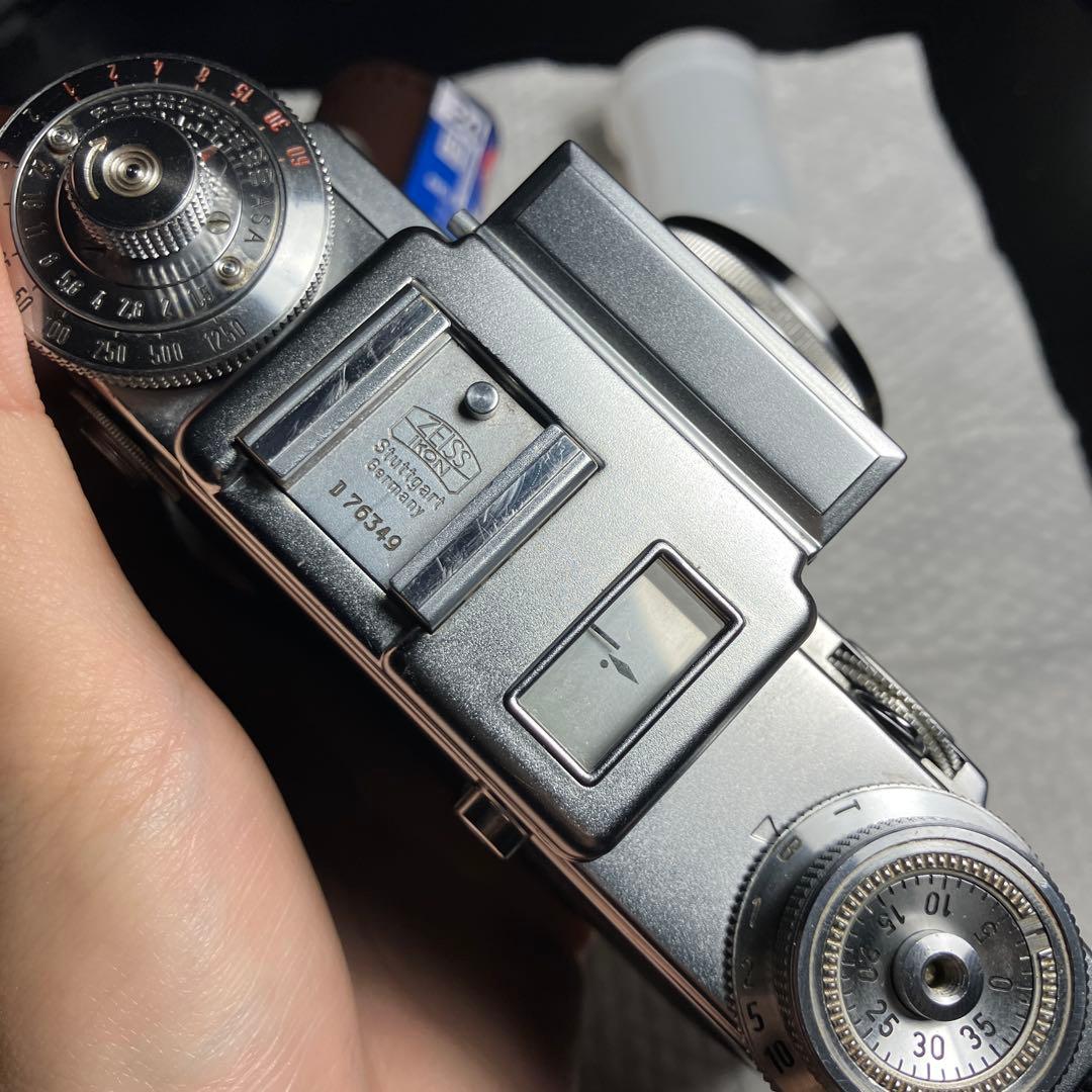 実用品CONTAX IIIa フィルムカメラ+Sonnar 50 1.5 レンズ