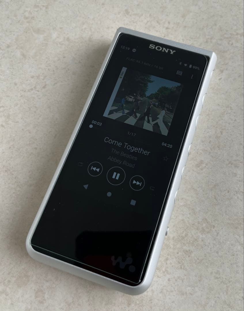 〔中古品〕 WALKMAN メモリ64GB シルバー　NW-ZX507