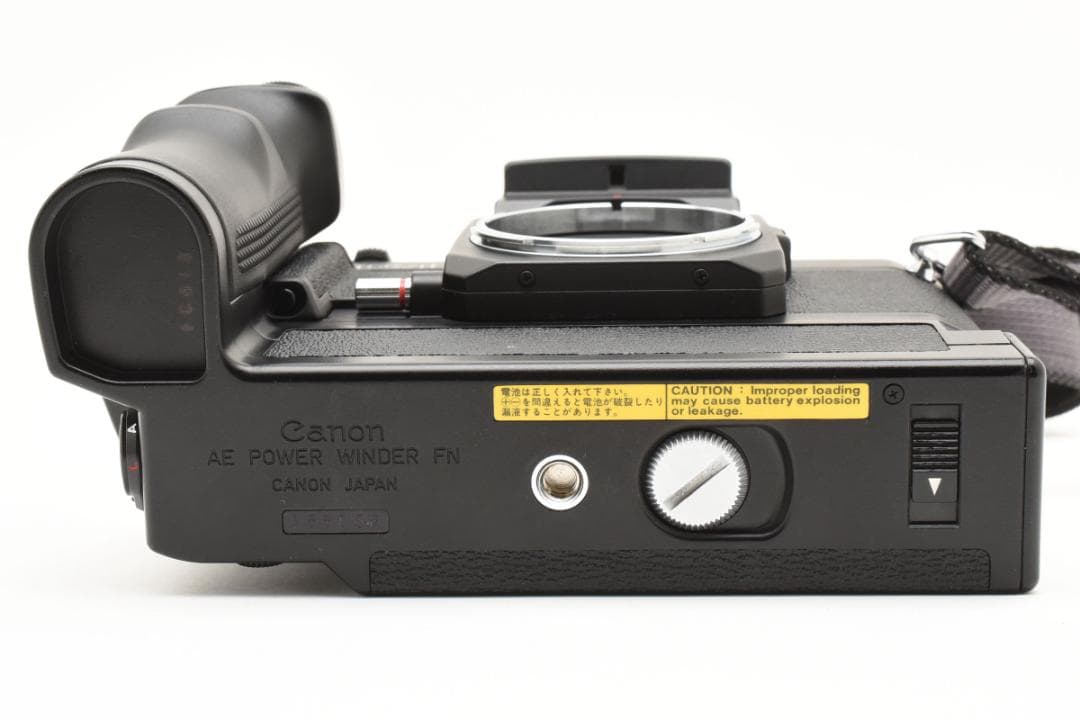 フィルムカメラ Canon New F-1 + AE POWER WINDER FN #F005