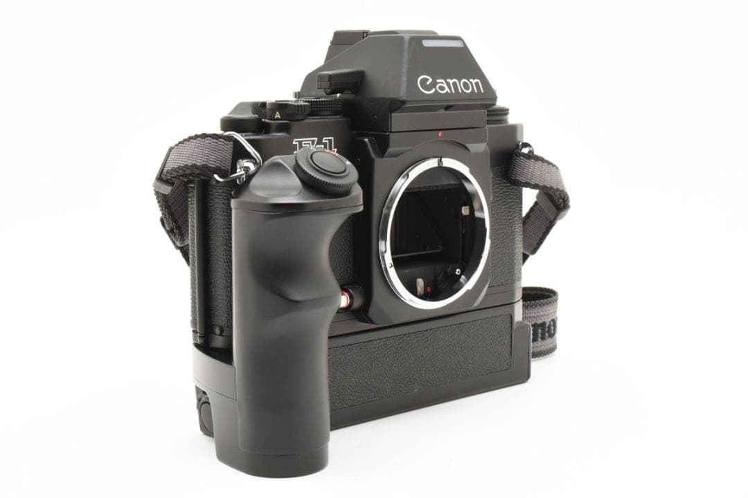 フィルムカメラ Canon New F-1 + AE POWER WINDER FN #F005