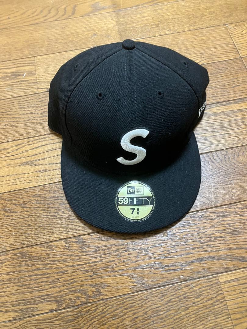 Supreme ブラック キャップ New Era 59FIFTY