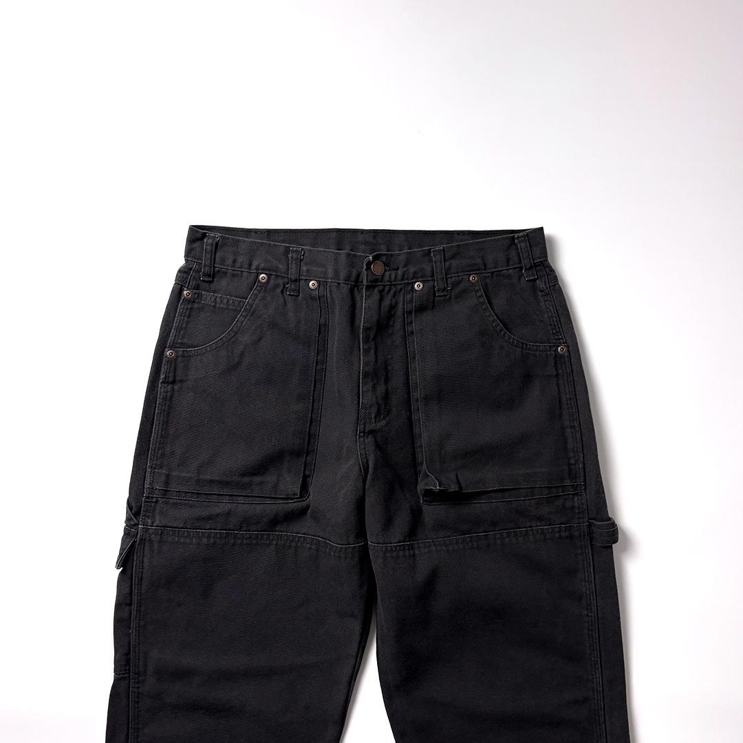 ディッキーズ ダブルニー ブラック ペインターパンツ W34 L32