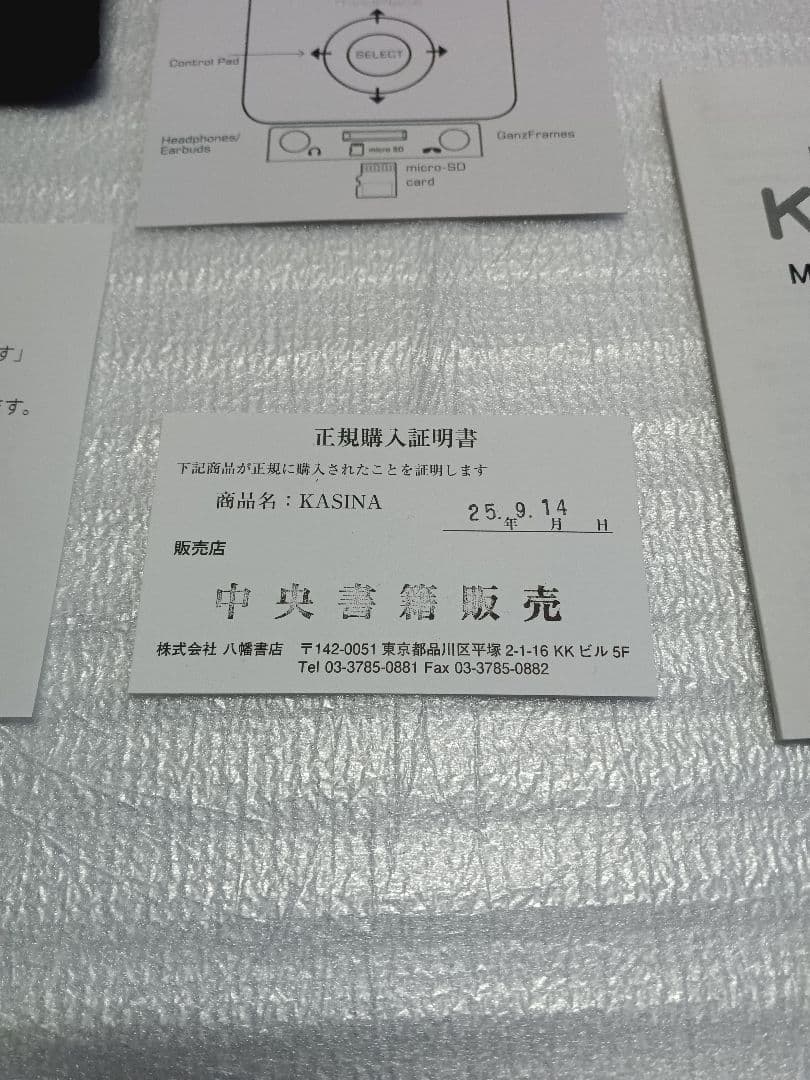 ブレインマシンKASINA＋特典拡張セッション付セット　〜2025年9月購入〜