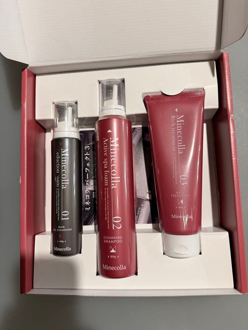 ミネコラ　パーフェクト3 リダクションフォーム　トリートメント