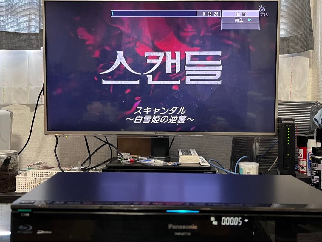 1TB 3番組録画　パナソニック　ブルーレイレコーダー　DMR-BZT725