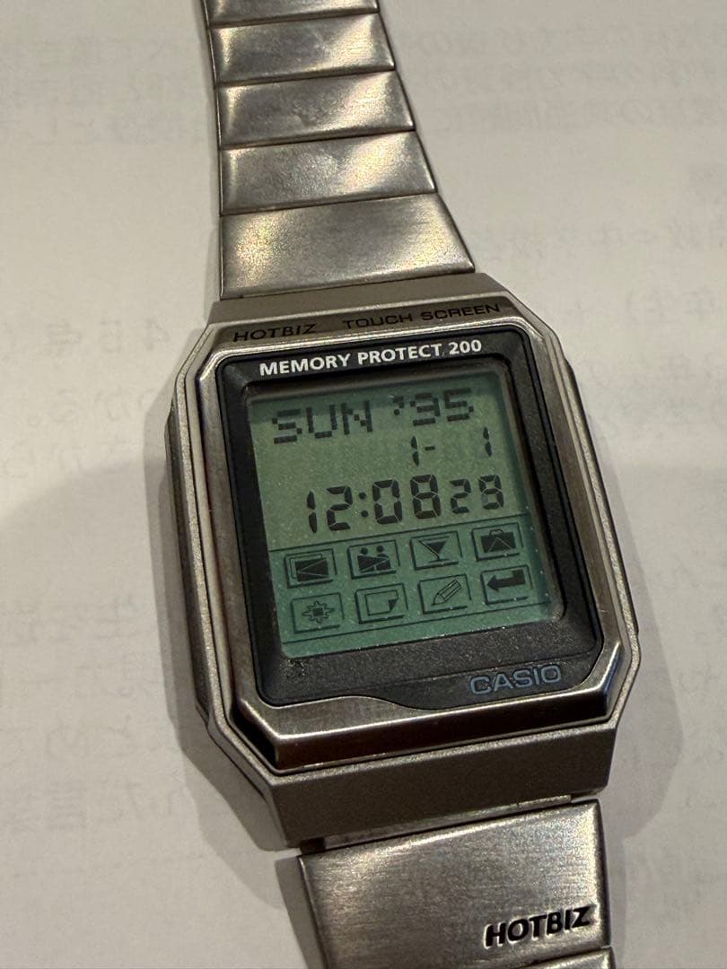 CASIO HOTBIZ VDB-2000 美品　カシオ　腕時計