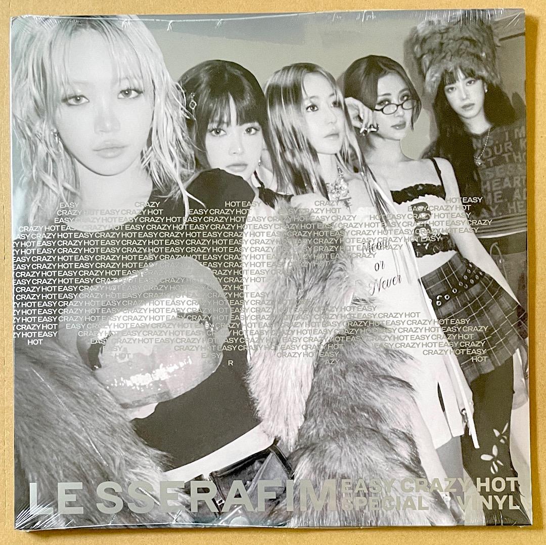 アナログ盤 LE SSERAFIM Easy Crazy Hot ルセラ トレカ